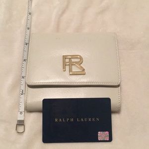 Ralph Lauren Collection  leather French wallet
